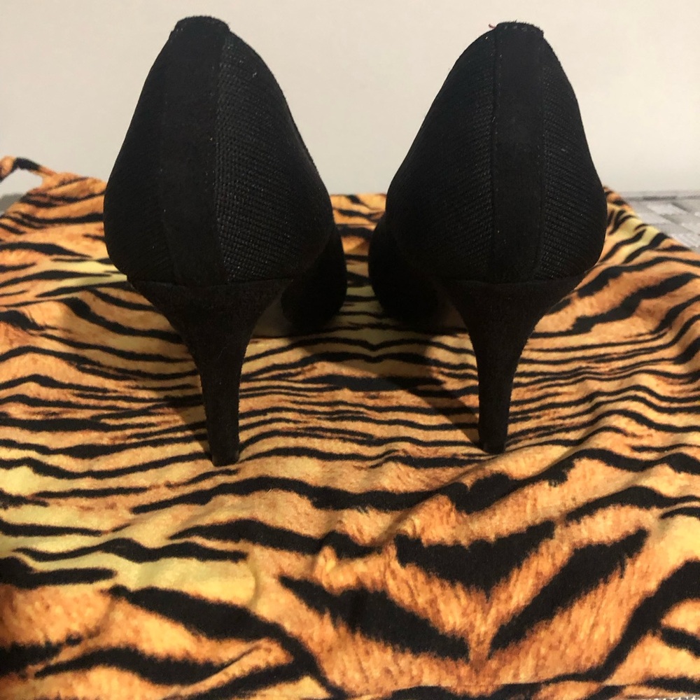 Black Suede Heels